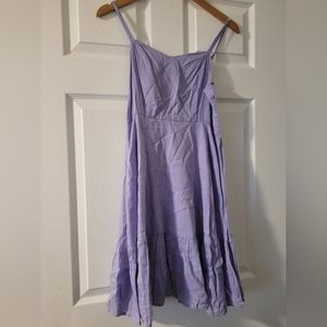 Purple old navy small spring dress